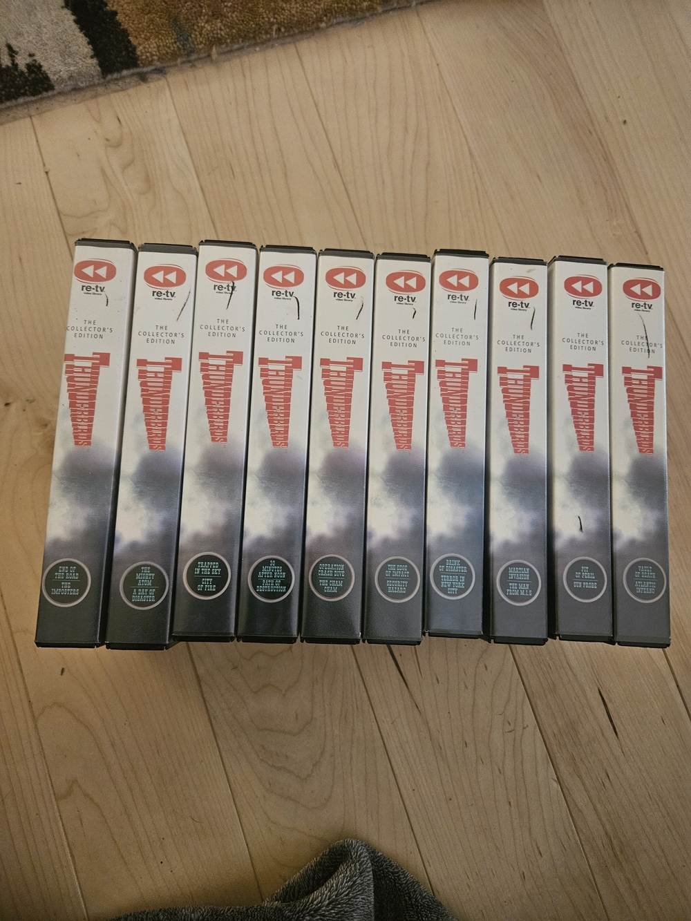 Thunderbirds VHS (Set Of 10)